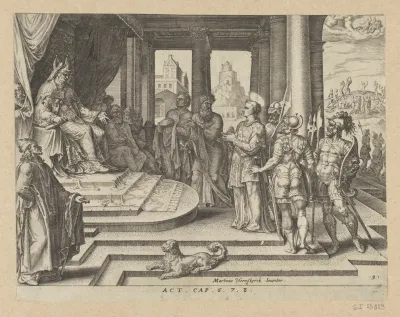 St Stephen Before The High Priest And The Council