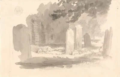 St Stephens Churchyard Jersey With The Tomb Of The Artists Brother
