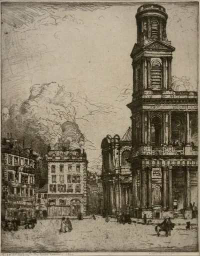 St Sulpice Paris La Grande Tour
