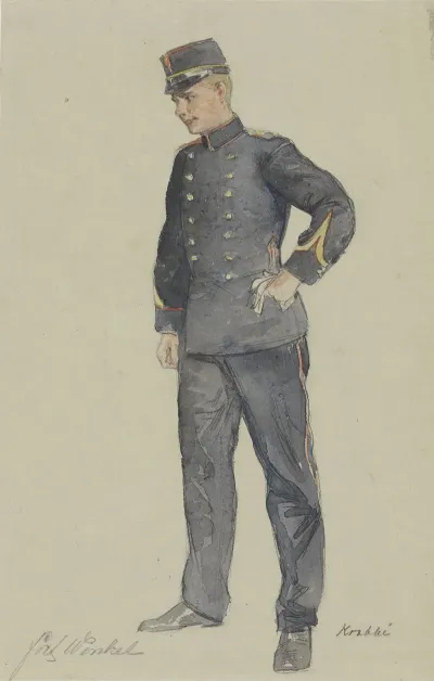 Staande Sergeant