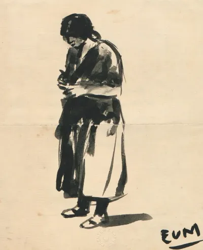 Staande Vrouw 6