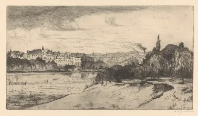 Stad Aan Een Rivier 2