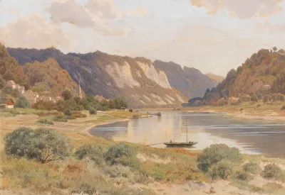 Stadt Wehlen An Der Elbe Sachsische Schweiz