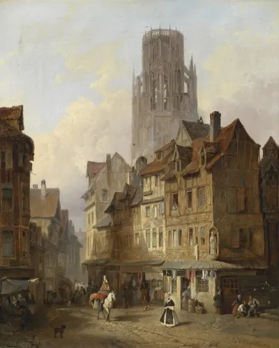 Stadtmotiv Aus Roubaix