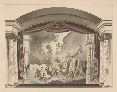 Stage Decor For Unidentified Production