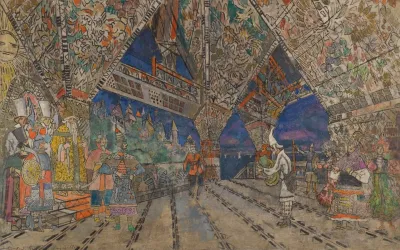 Stage Design For Le Coq Dor