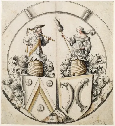 Stained Glass Design For A Married Couple