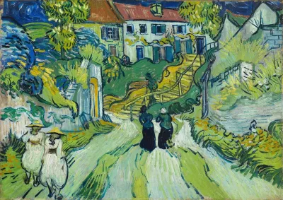 Stairway At Auvers