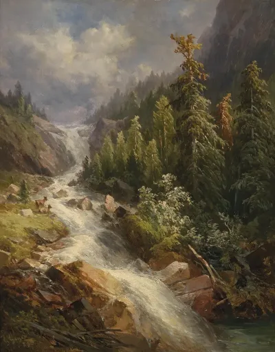 Stalbachfall Am Grundlsee