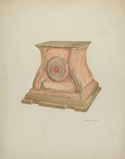 Stand For Baptismal Font 2