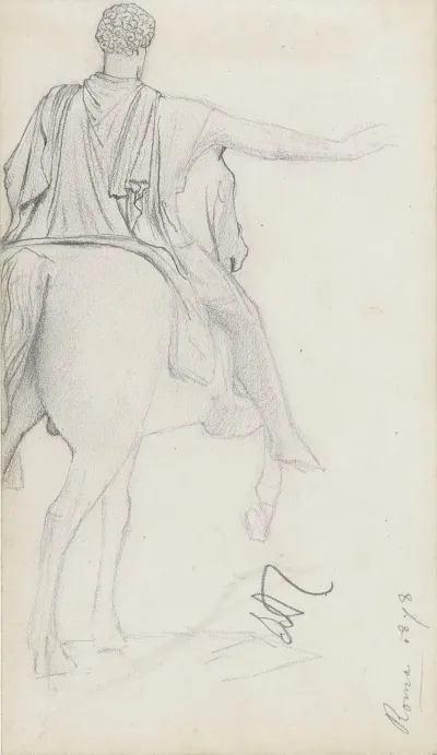Standbeeld Van Marcus Aurelius