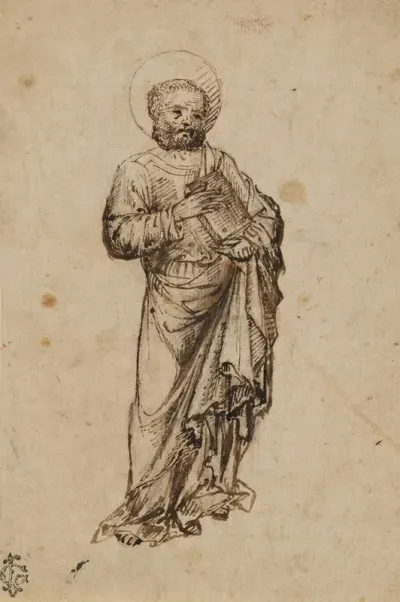Standing Apostle Or Saint