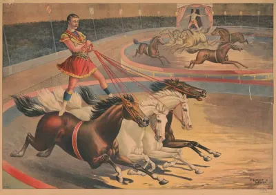 Standing Bareback Riders