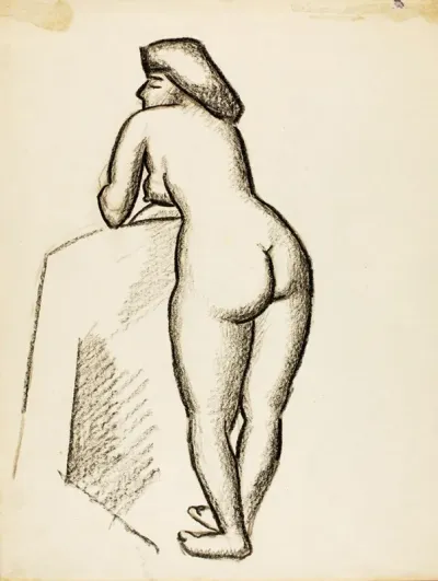 Standing Female Nude 10