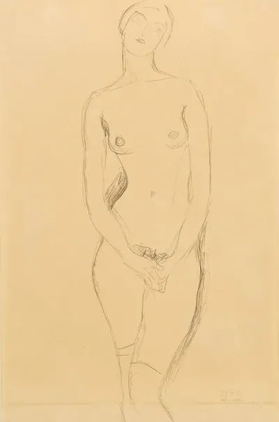 Standing Female Nude 11
