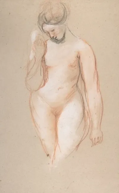 Standing Female Nude 12