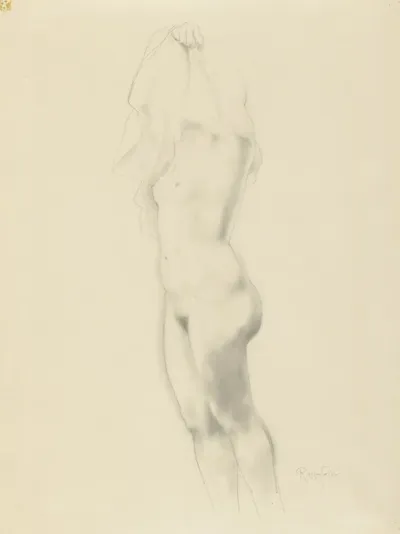 Standing Female Nude 15