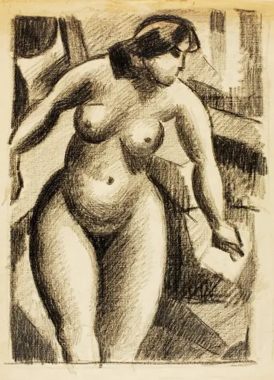 Standing Female Nude 24