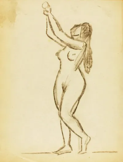 Standing Female Nude 26