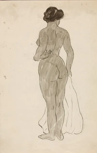 Standing Female Nude 29