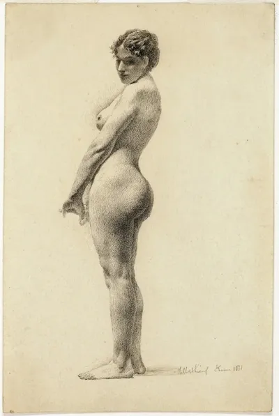 Standing Female Nude 2