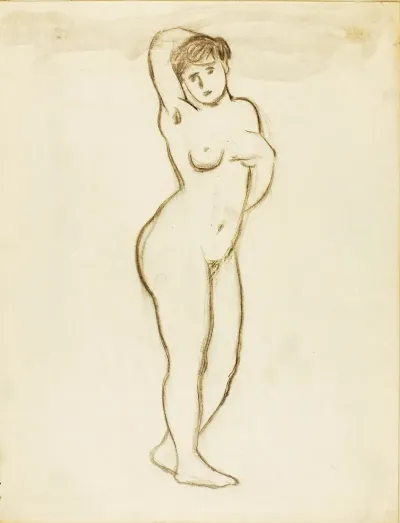 Standing Female Nude 30