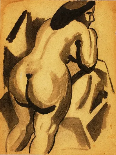 Standing Female Nude 32