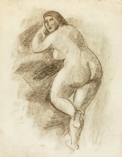Standing Female Nude 37
