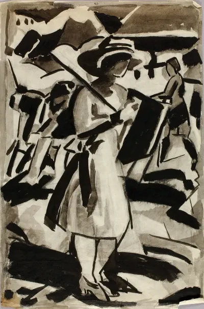 Standing Figure Of A Woman 2