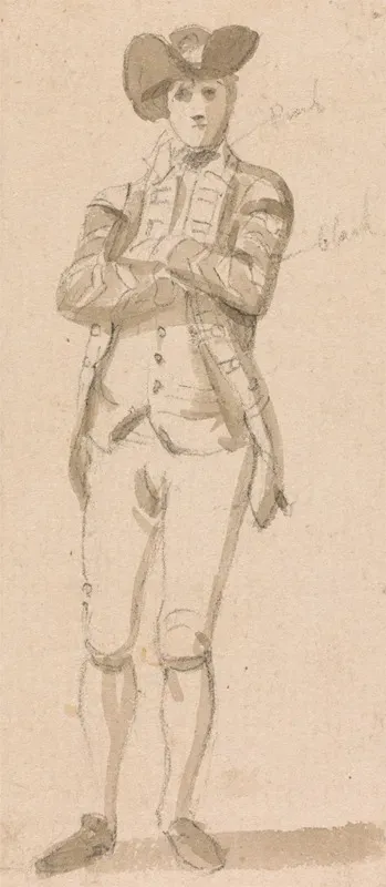 Standing Figure Of A Young Man