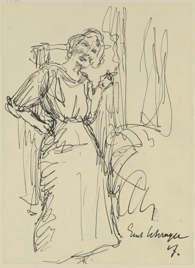 Standing Girl 4