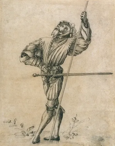 Standing Landsknecht