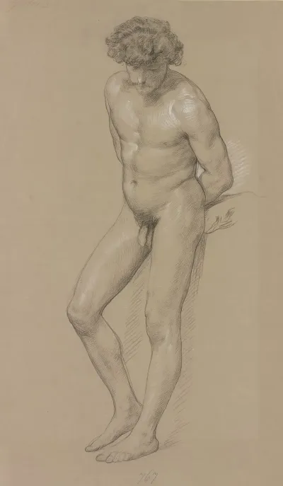 Standing Male Nude 14
