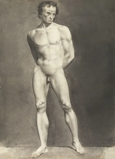 Standing Male Nude 19