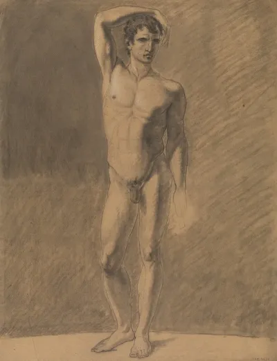 Standing Male Nude 20
