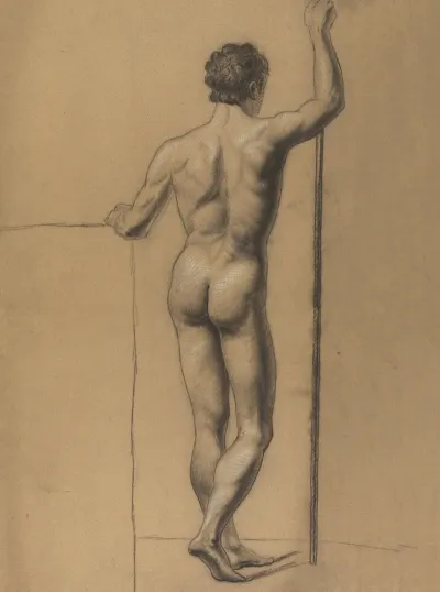Standing Male Nude 21