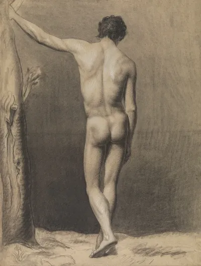Standing Male Nude 27