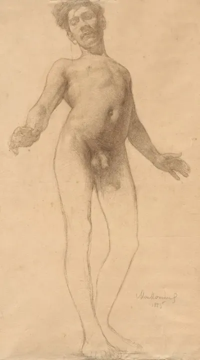 Standing Male Nude 2