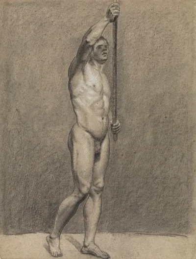 Standing Male Nude 32