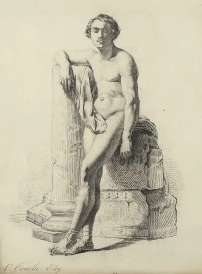 Standing Male Nude 51