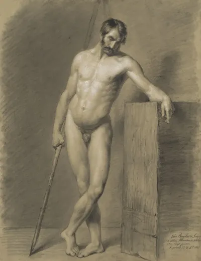Standing Male Nude 63