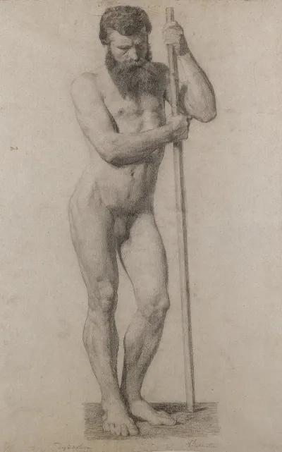 Standing Male Nude 66