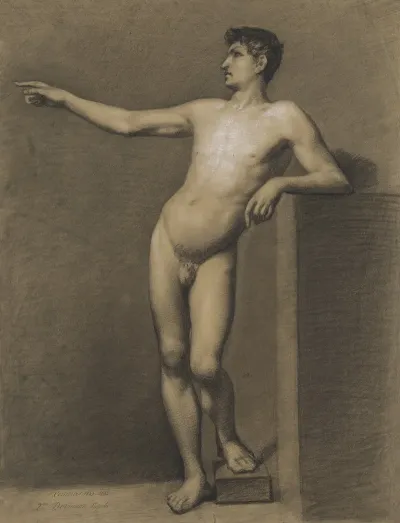 Standing Male Nude 67