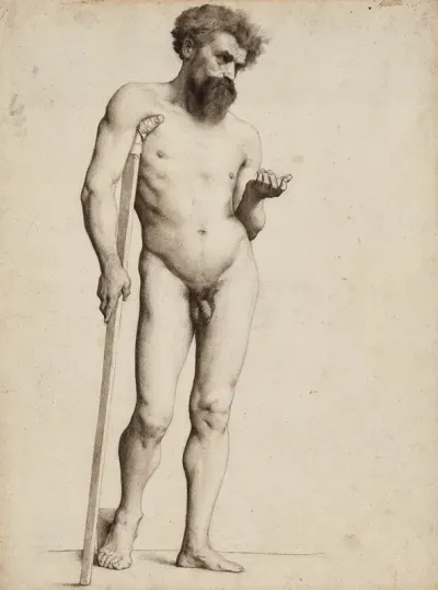 Standing Male Nude 9