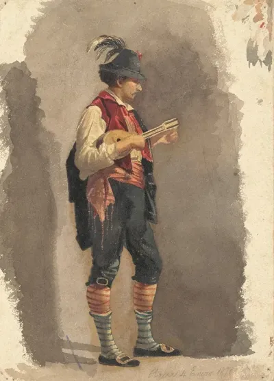Standing Musician