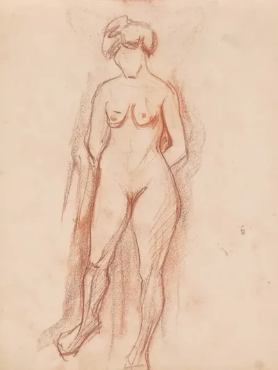 Standing Nude 15