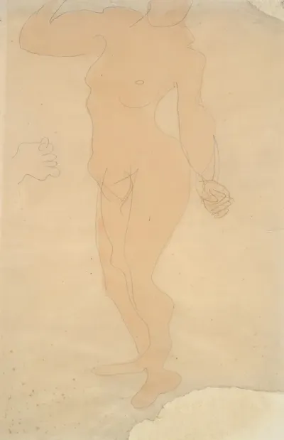 Standing Nude 7