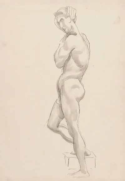 Standing Nude Man 3