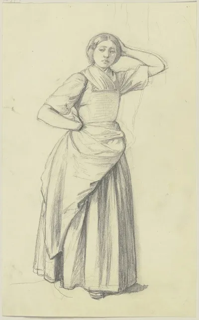 Standing Peasant Girl 2