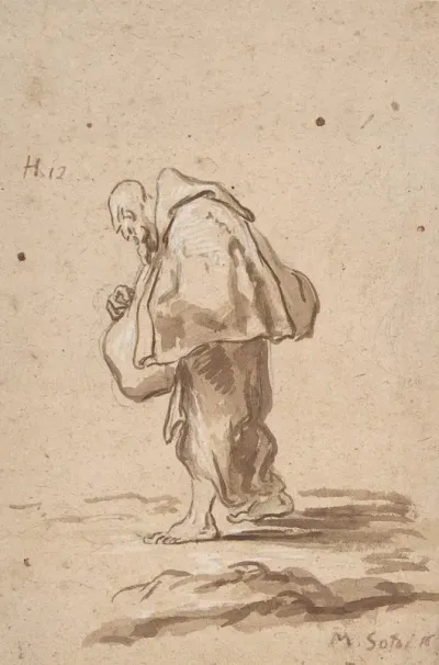 Standing Pilgrim Friar